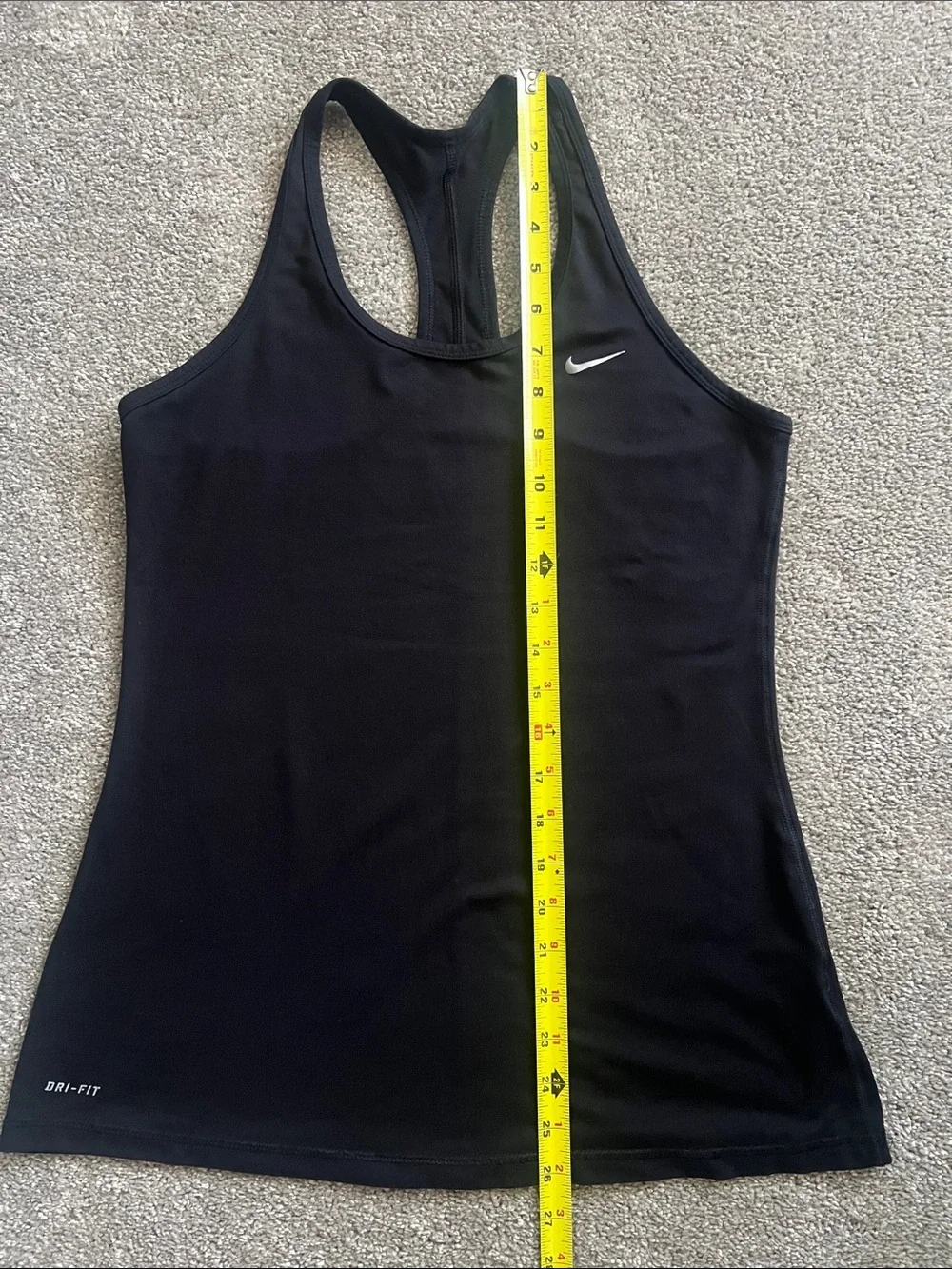 Nike Black Racerback Dri-FIT Tank Top